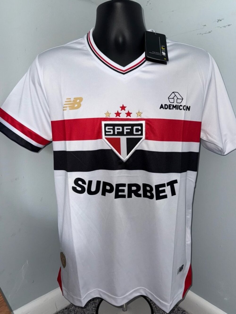 25/26 São Paulo Home Jersey